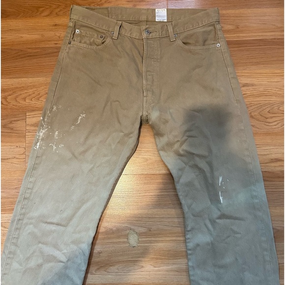 Brown 501 Jeans - Picture 2 of 4